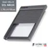 volet roulant velux ssl mk06 78x118 EnVoletToit