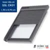 volet roulant velux ssl ck01 55x70 EnVoletToit