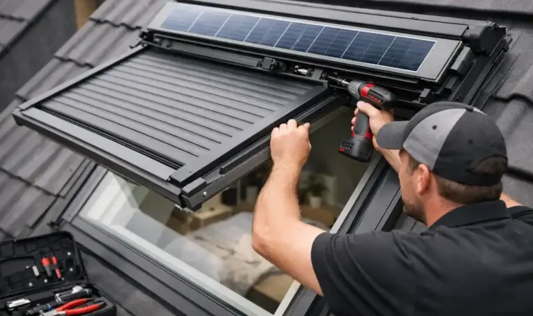 Dépannage volet roulant VELUX solaire