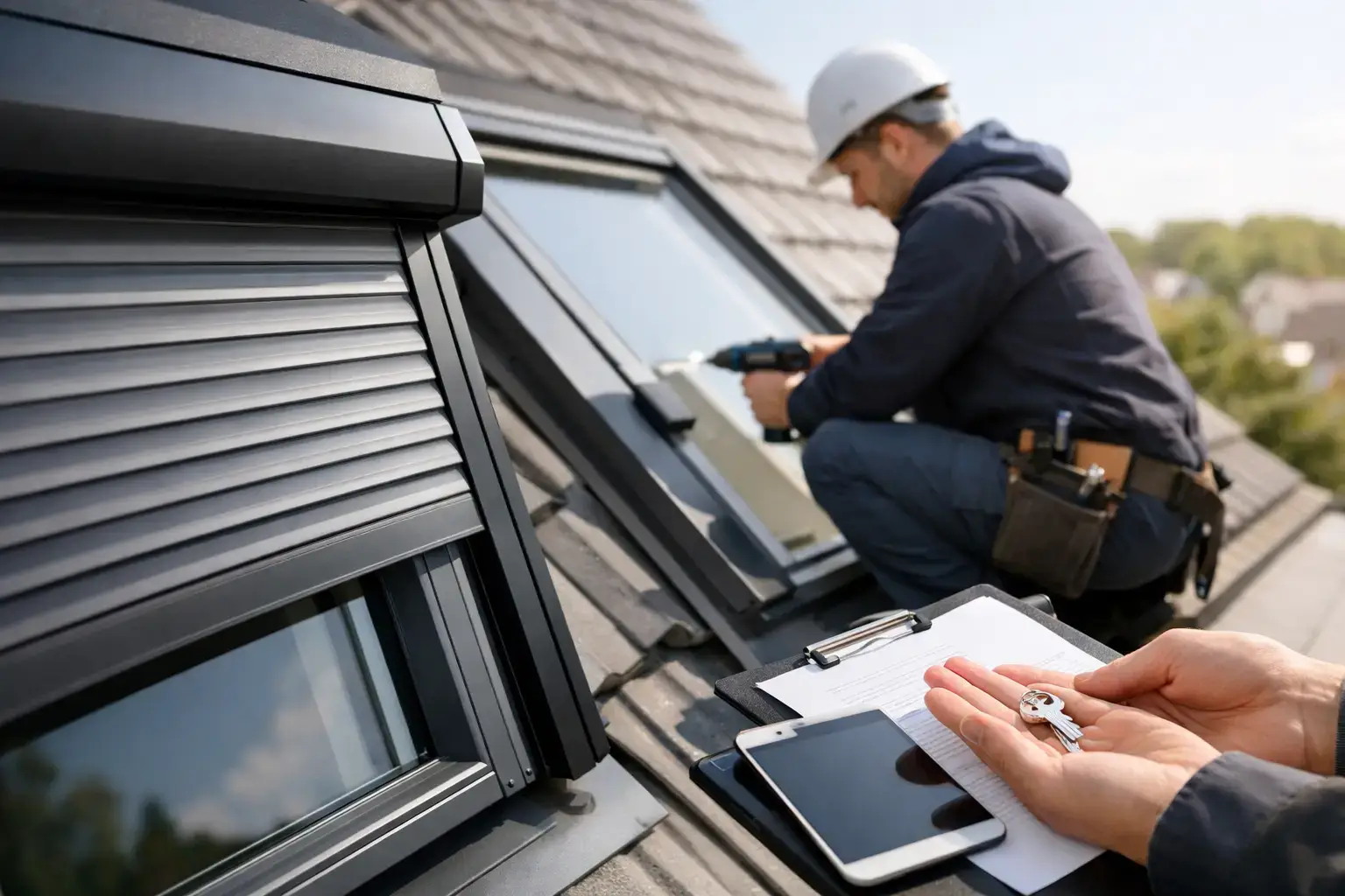 Garantie volet roulant VELUX et installateur