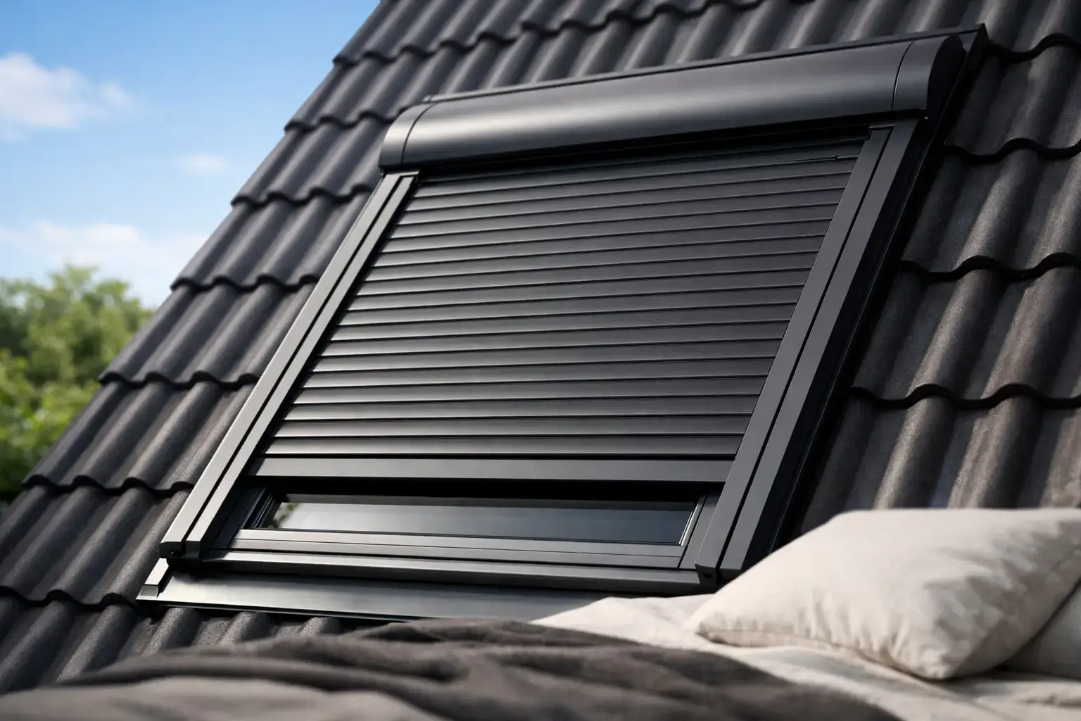 Volet roulant VELUX occultation totale